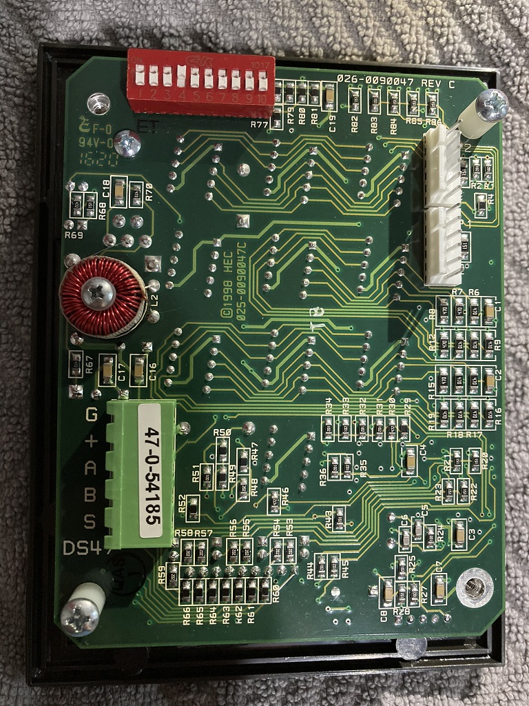 Scramblepad rear PCB