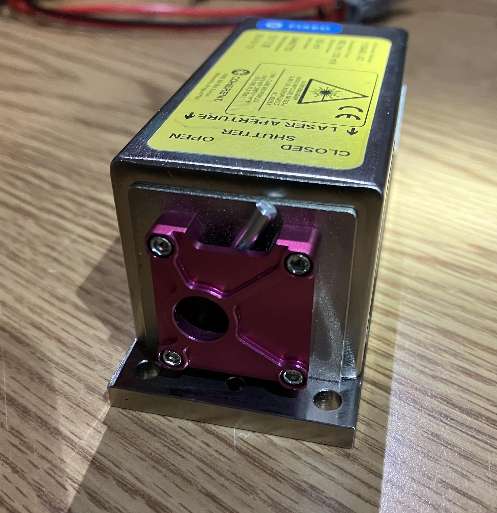 CUBE laser front beam shutter