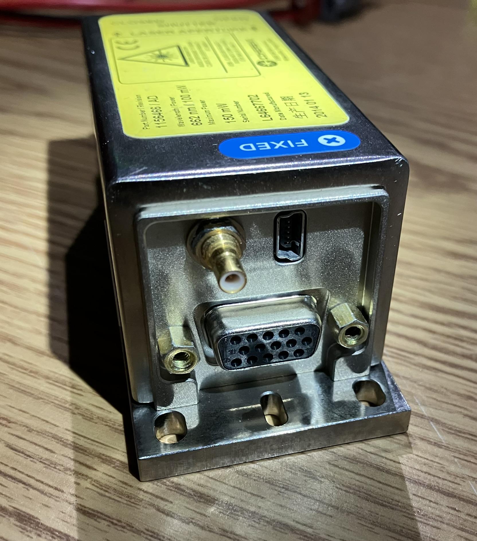 CUBE laser rear connectors