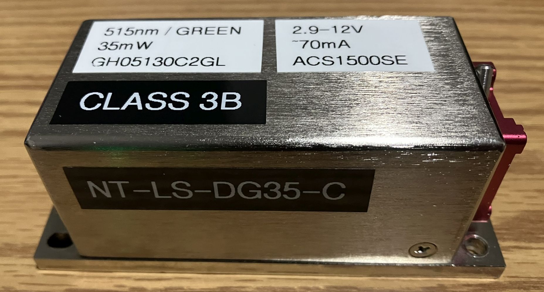 The NT-LS-DG35-C laser system