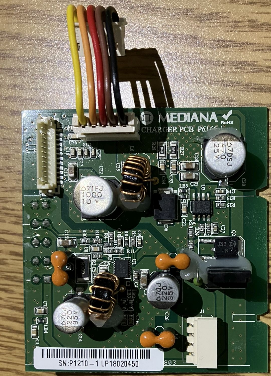 PM100N charger PCB