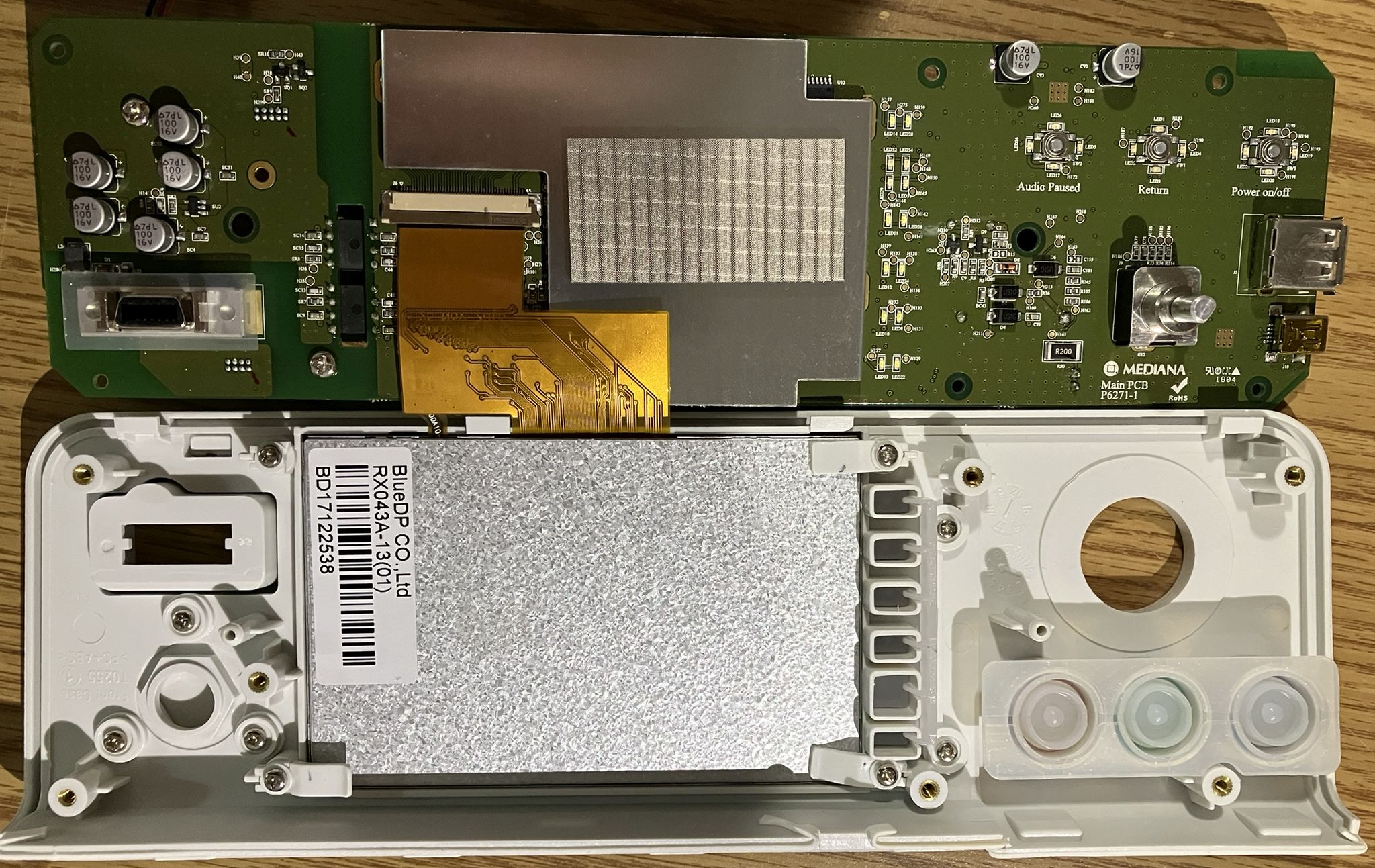 PM100N main PCB front