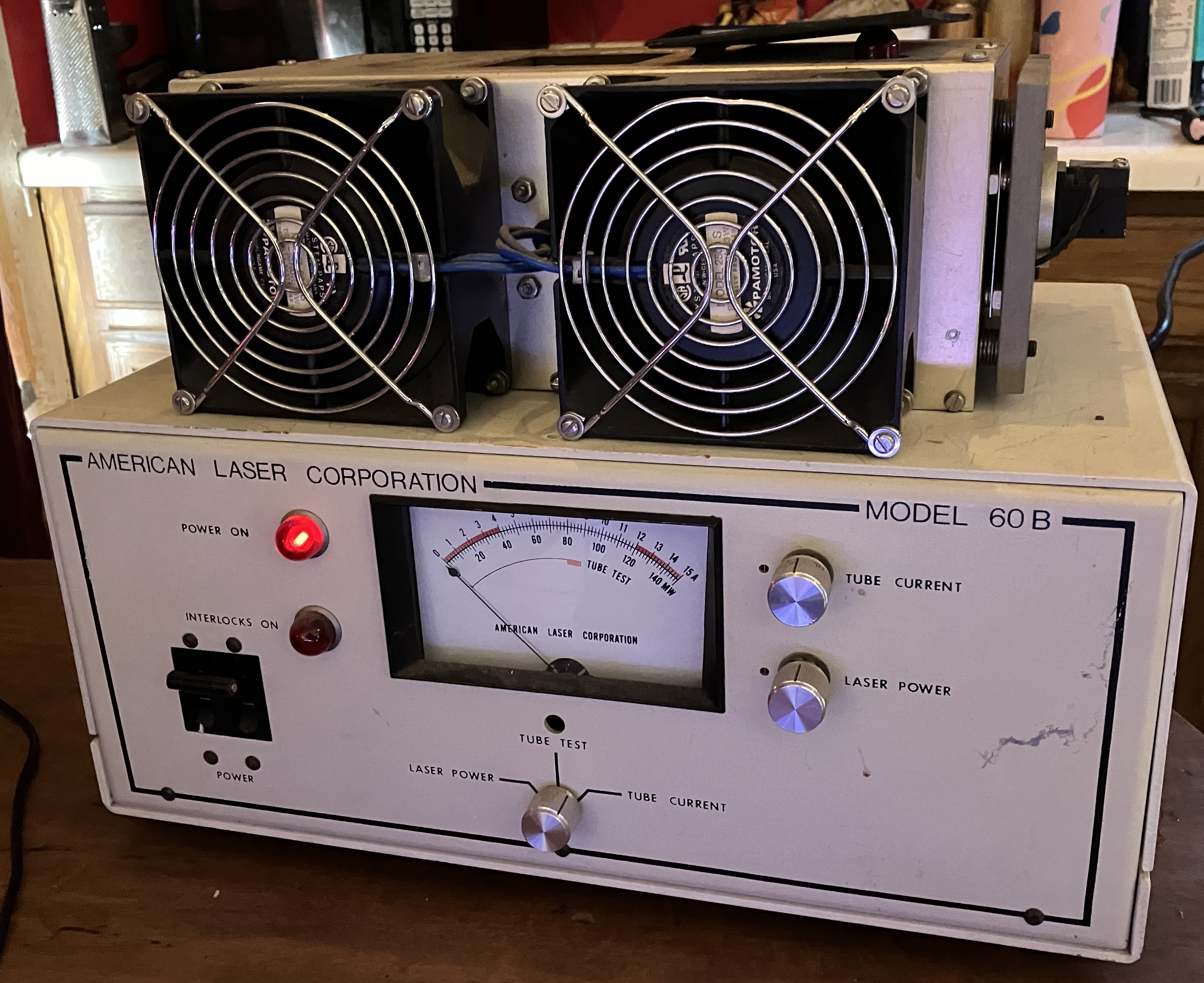 alc60b laser and power supply