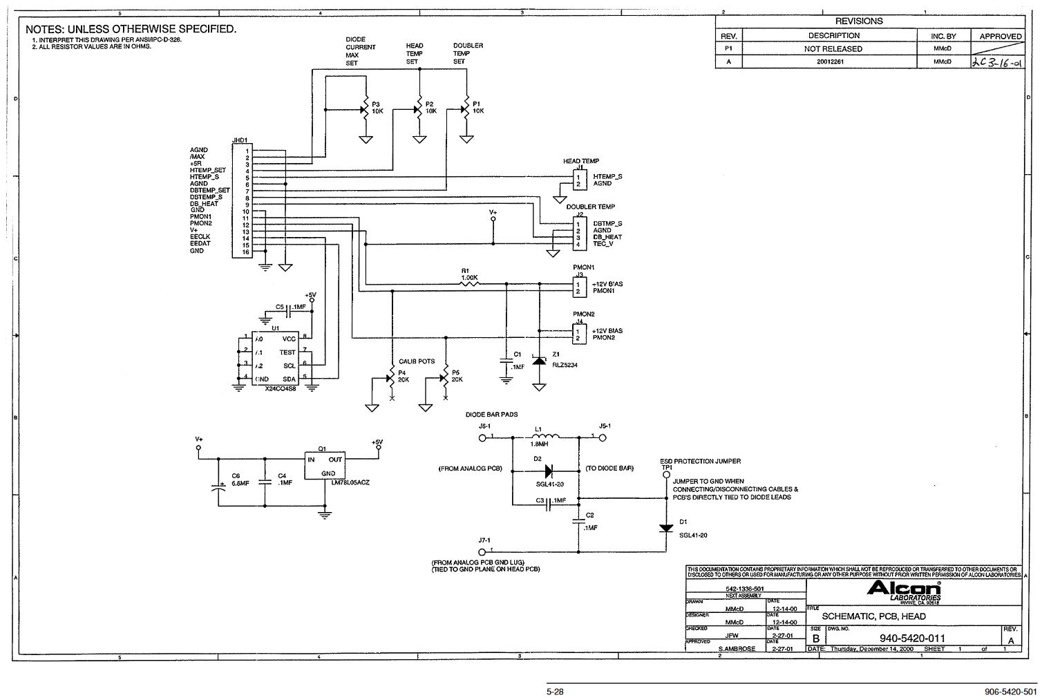lightwave halfnote laser head pinout