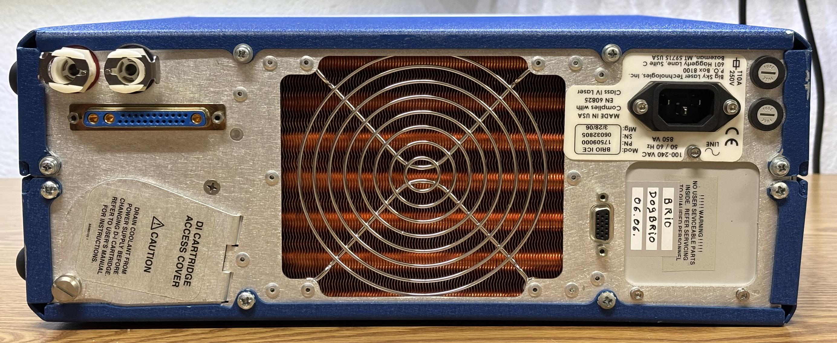 brio ice laser power supply