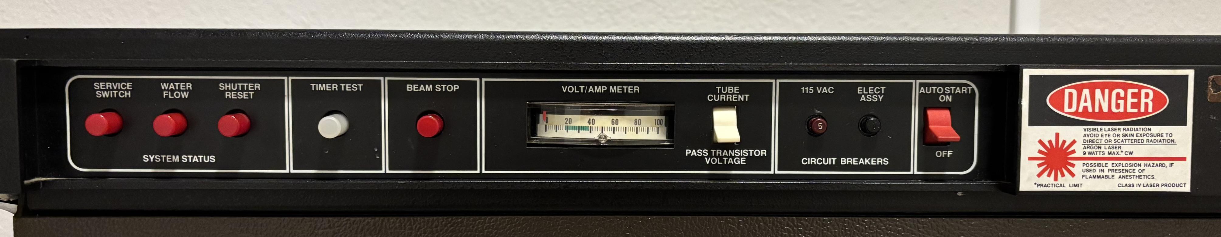 900Z front panel controls