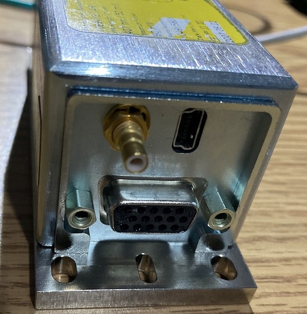CUBE laser rear connectors