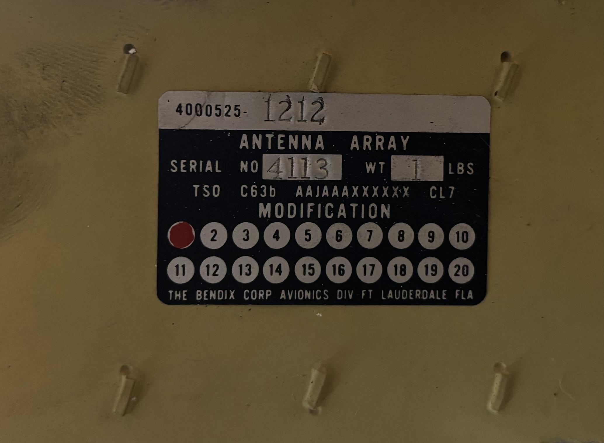 DA-1203A radar antenna