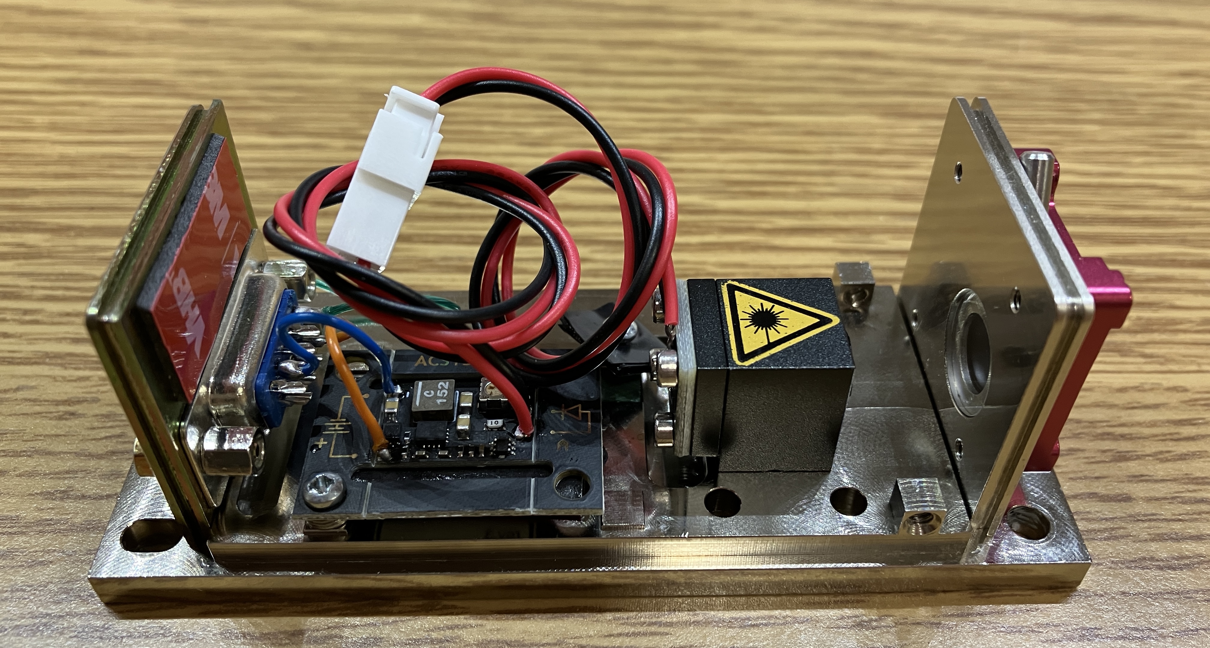 diode driver board and internal components