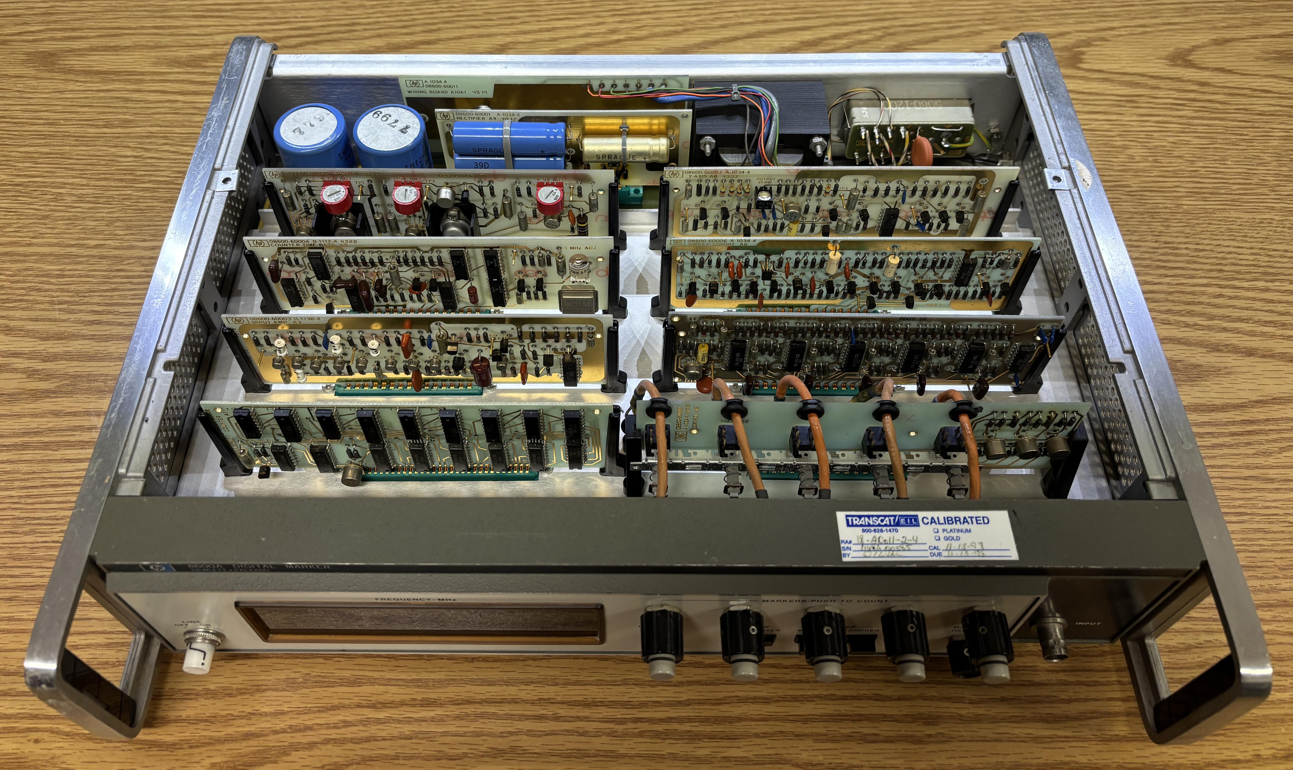 hp 8600a digital marker