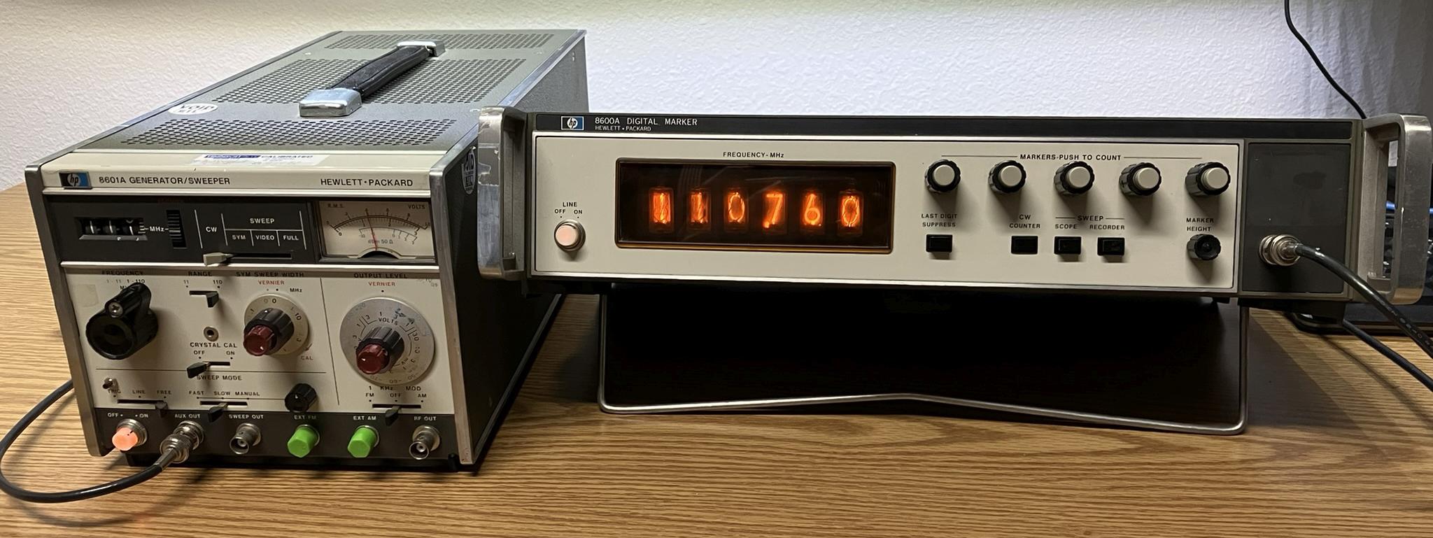 hp 8600a digital marker