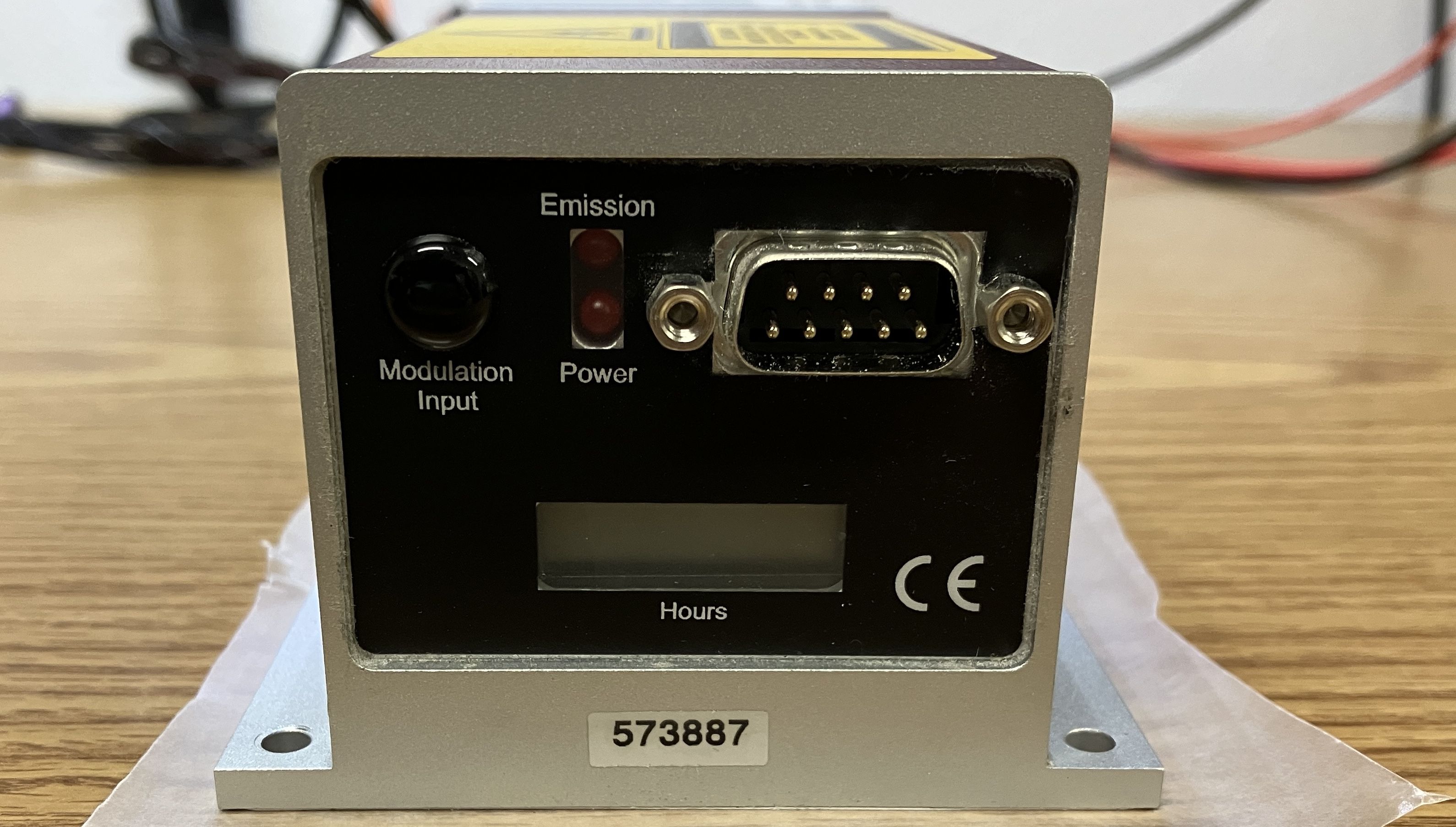 iflex2000 laser system rear connections and indicators