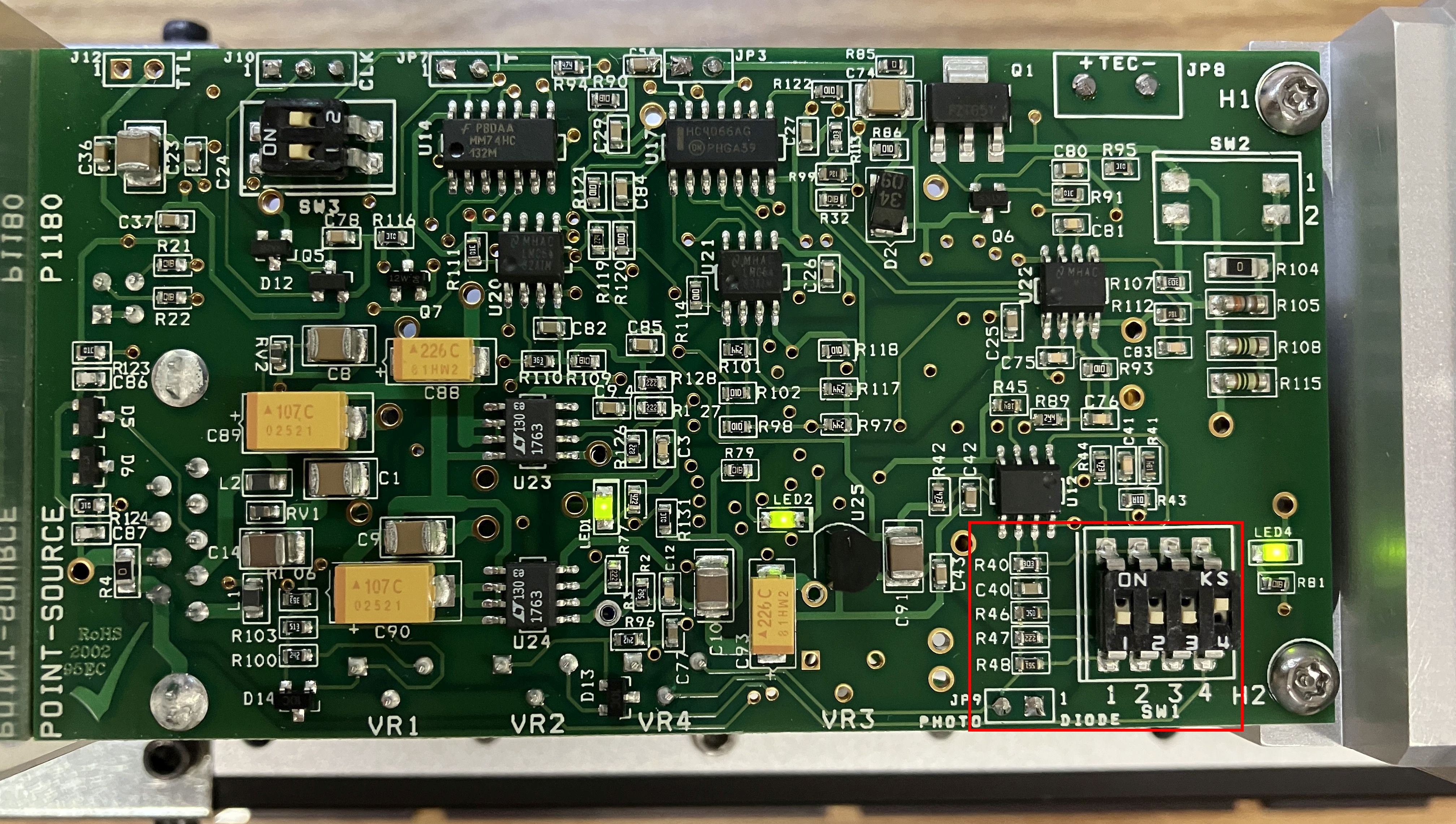 iflex2000 laser system circuit board