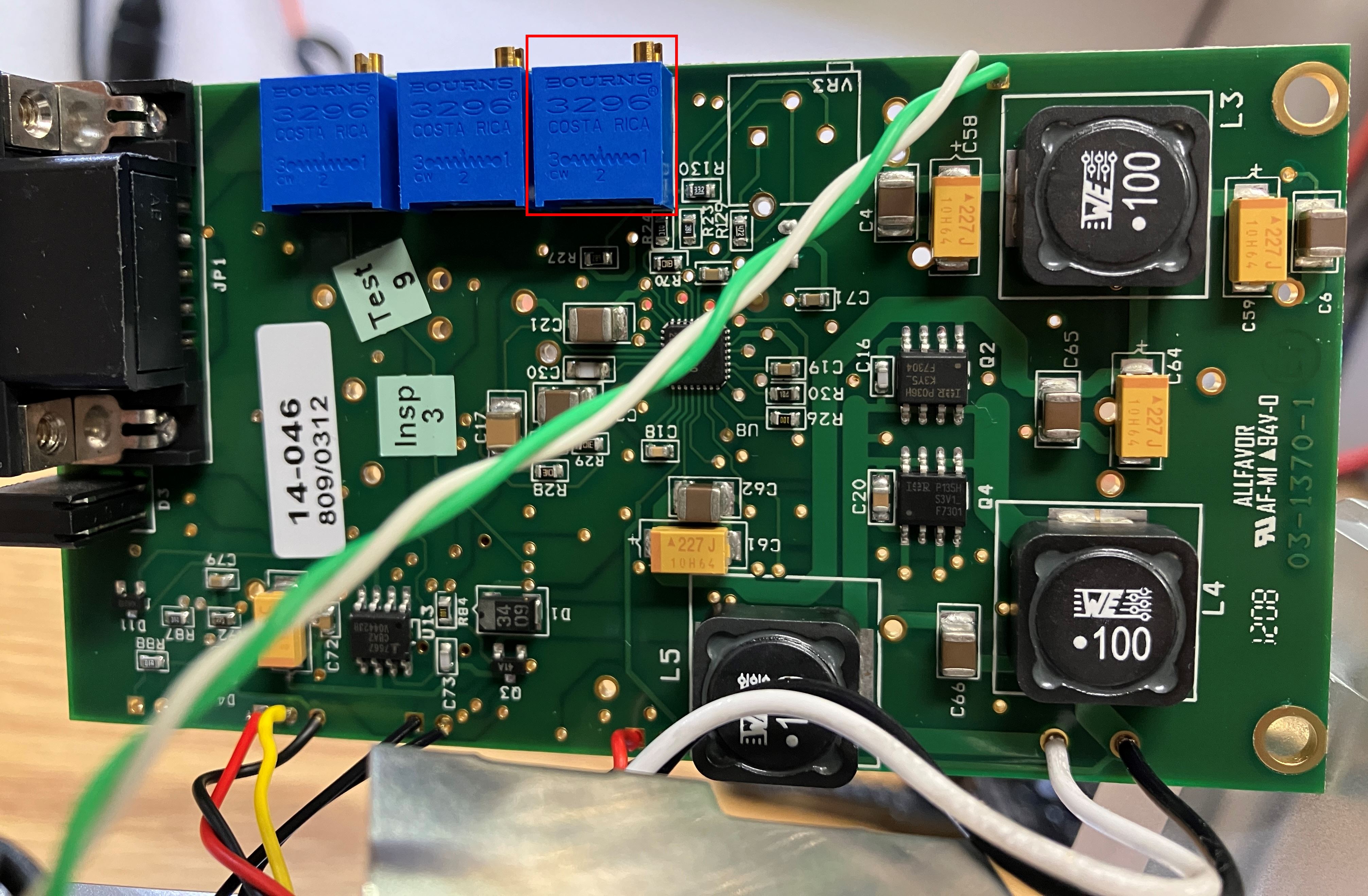iflex2000 laser system circuit board