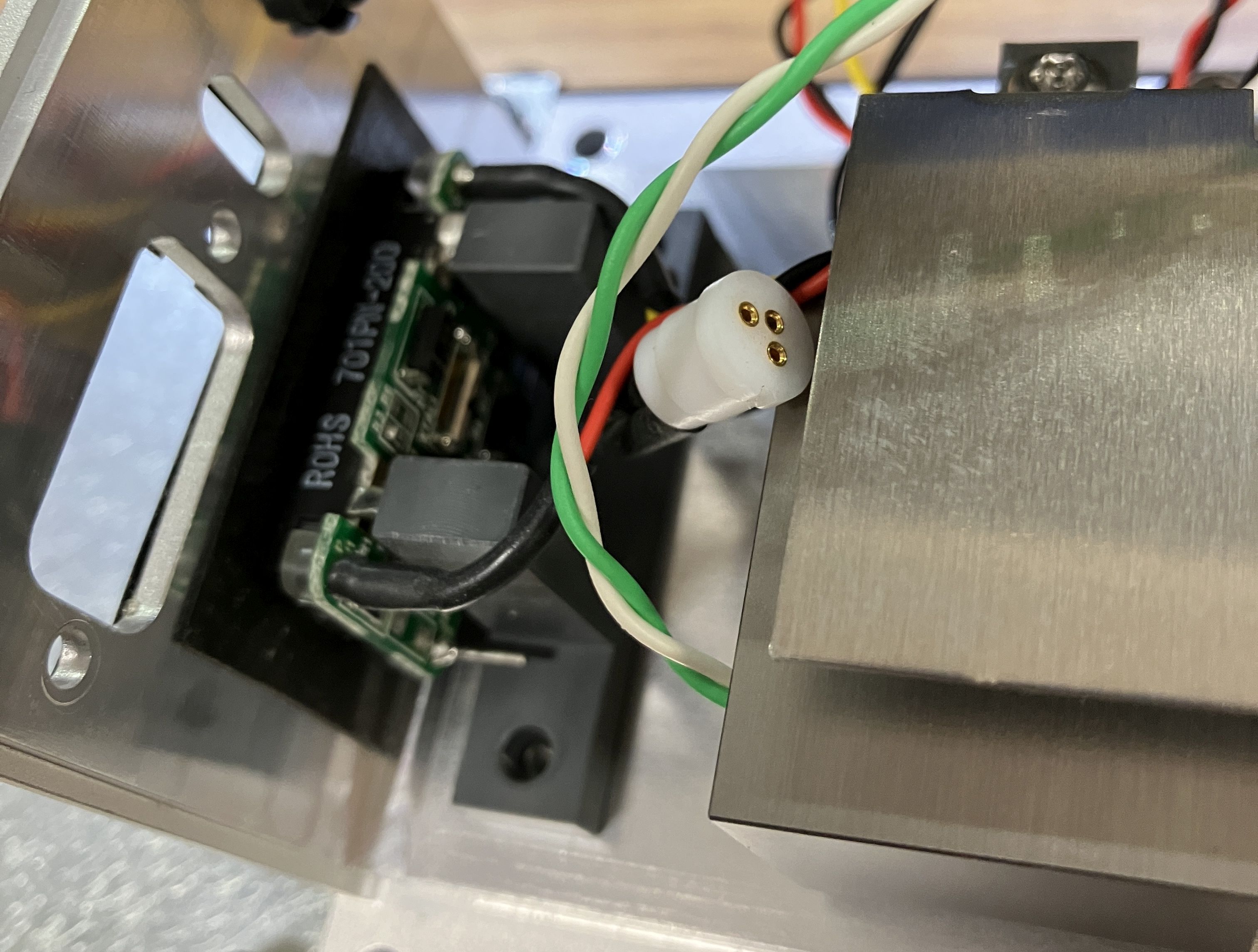iflex2000 laser system internal components