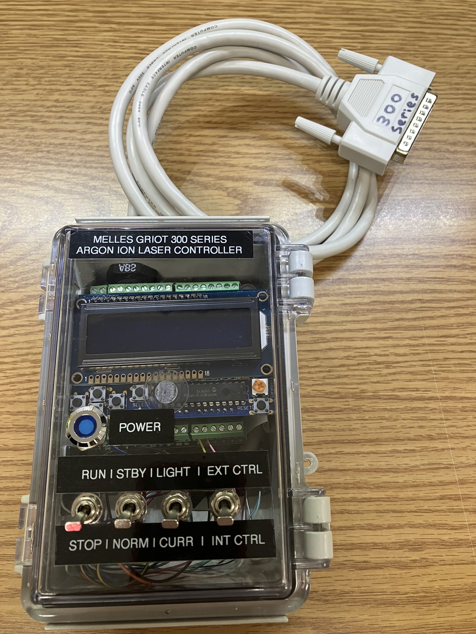 iondrive front view, powered off