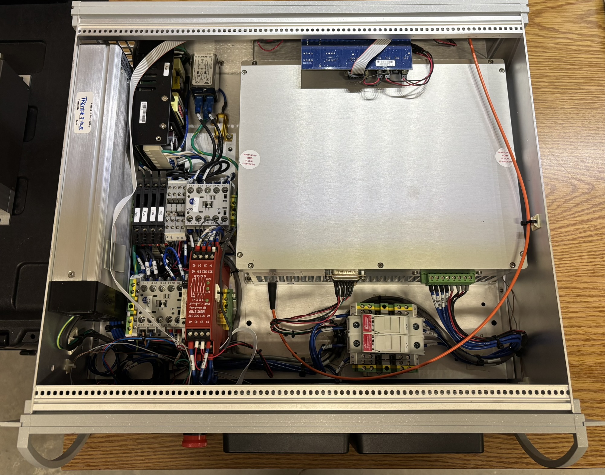 YLP pulsed laser system