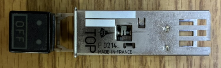 Korry 389 (or ECE) pushbutton switch