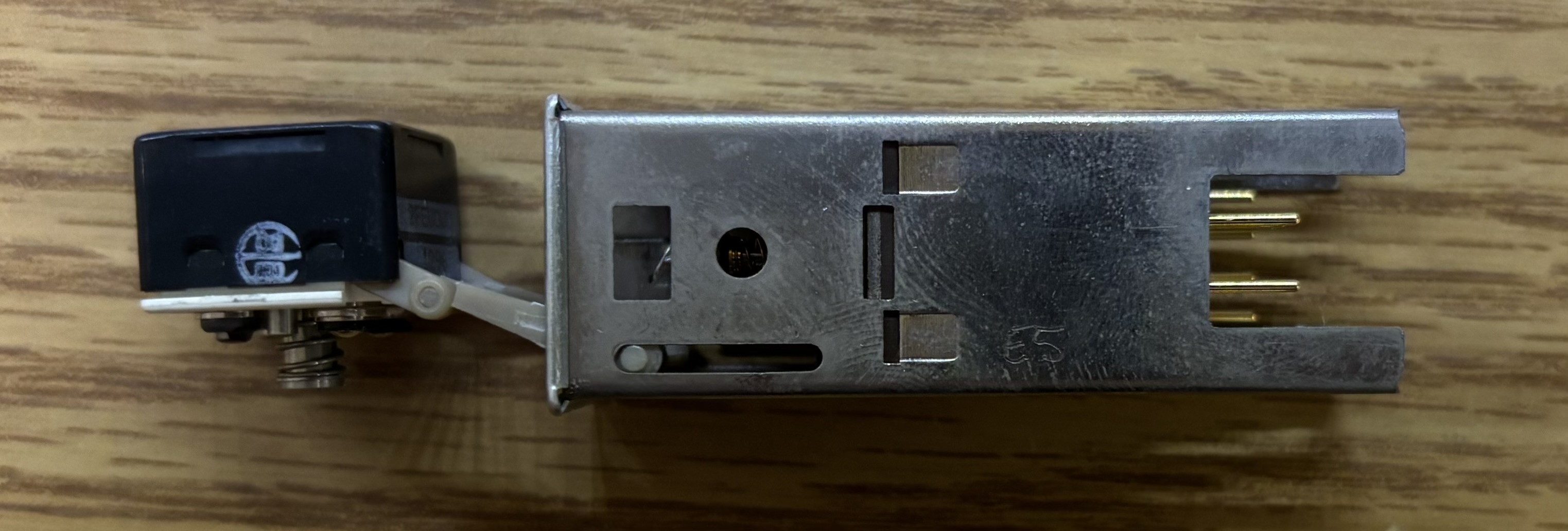 Korry 389 (or ECE) pushbutton switch
