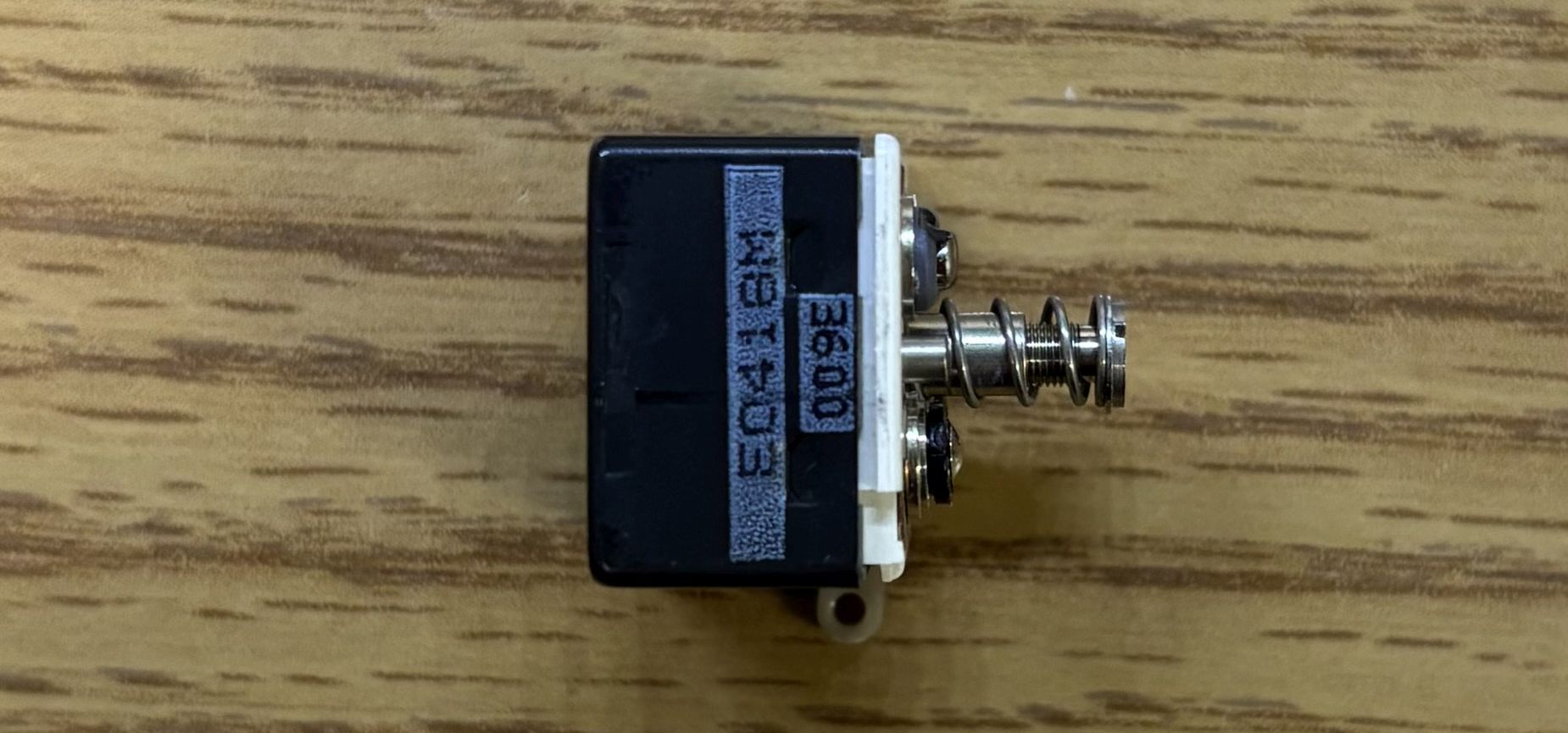 Korry 389 (or ECE) pushbutton switch