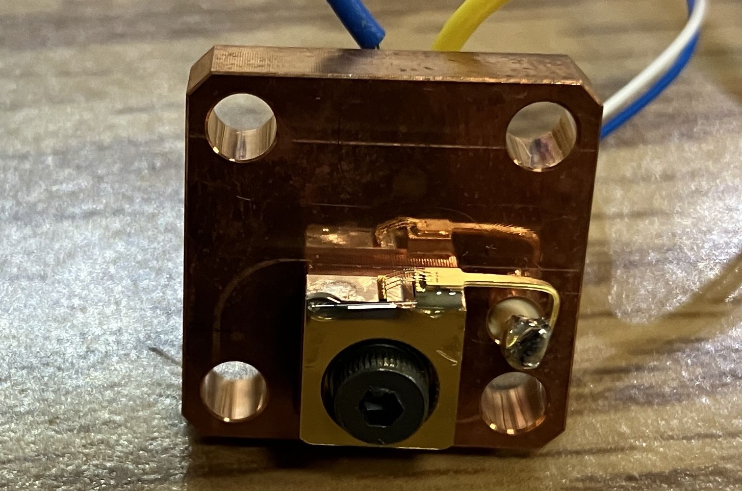 pump diode closeup