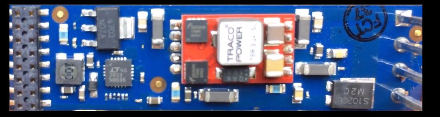 coherent OBIS LG 355 laser dc-dc converter board