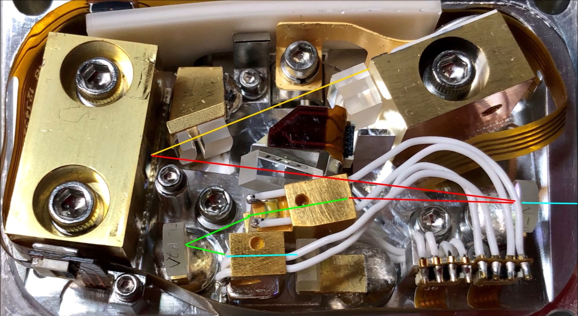 coherent OBIS LG 355 OPSL laser inside