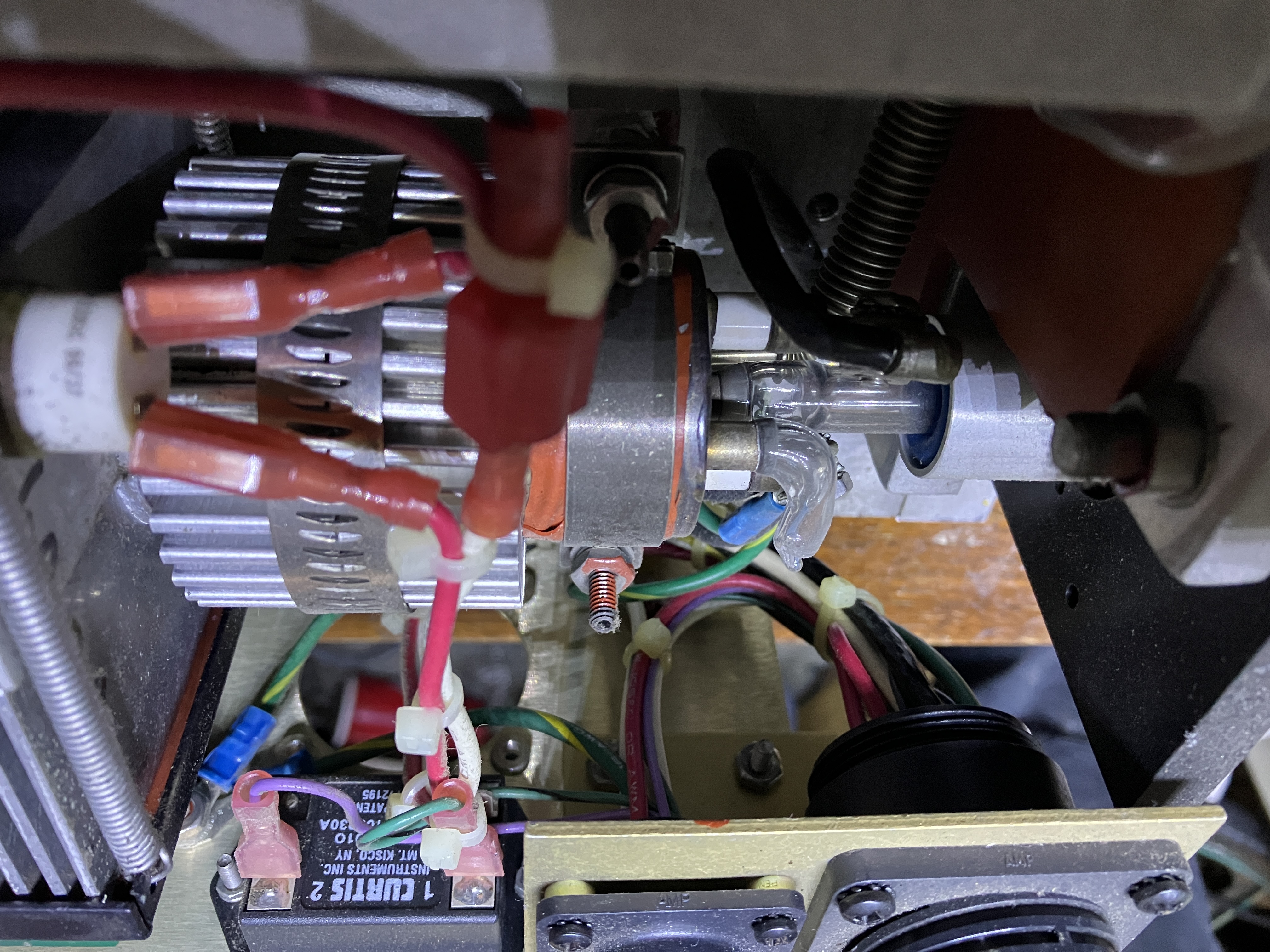 Inside of Omnichrome series 43 laser head