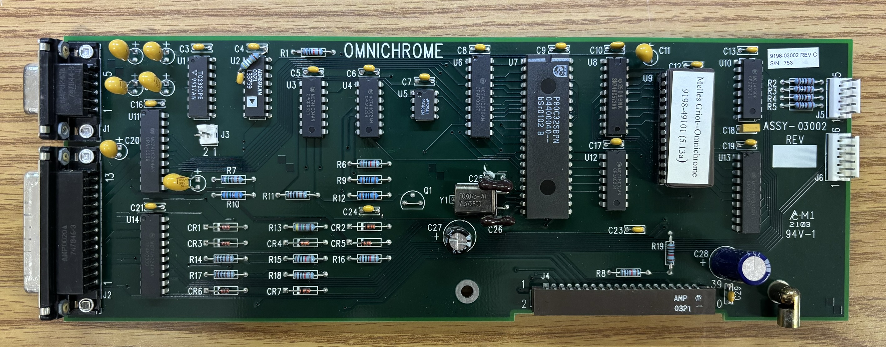 Omnichrome LC-500 HeCd laser controller