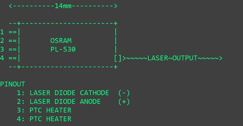 PL-530 pinout
