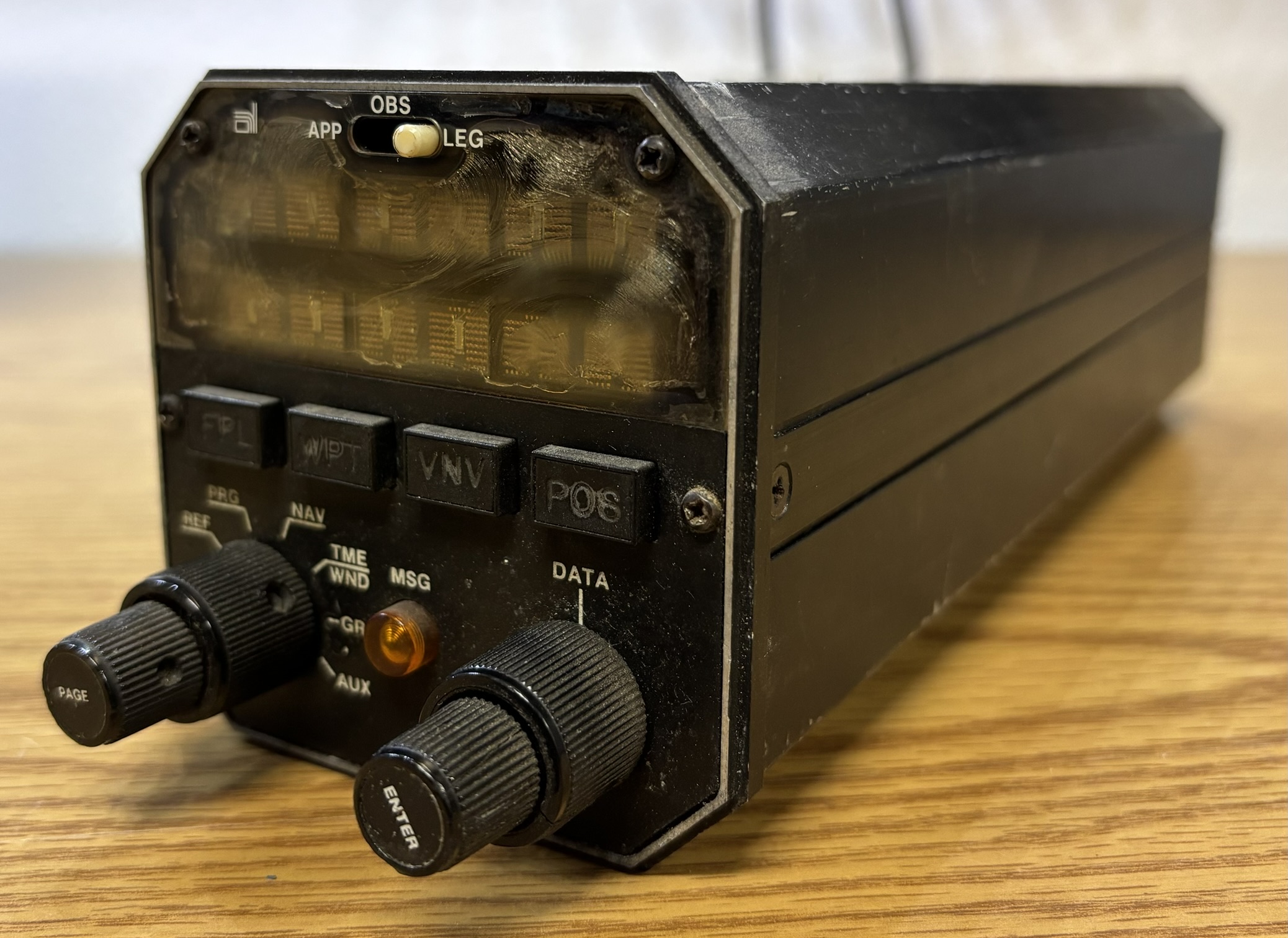 RNAV computer with cover removed