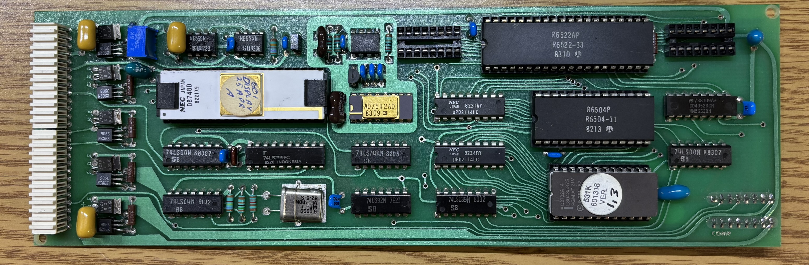 RNAV computer with cover removed