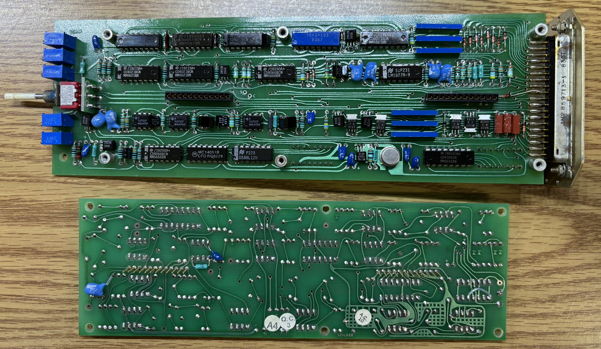 RNAV computer with cover removed