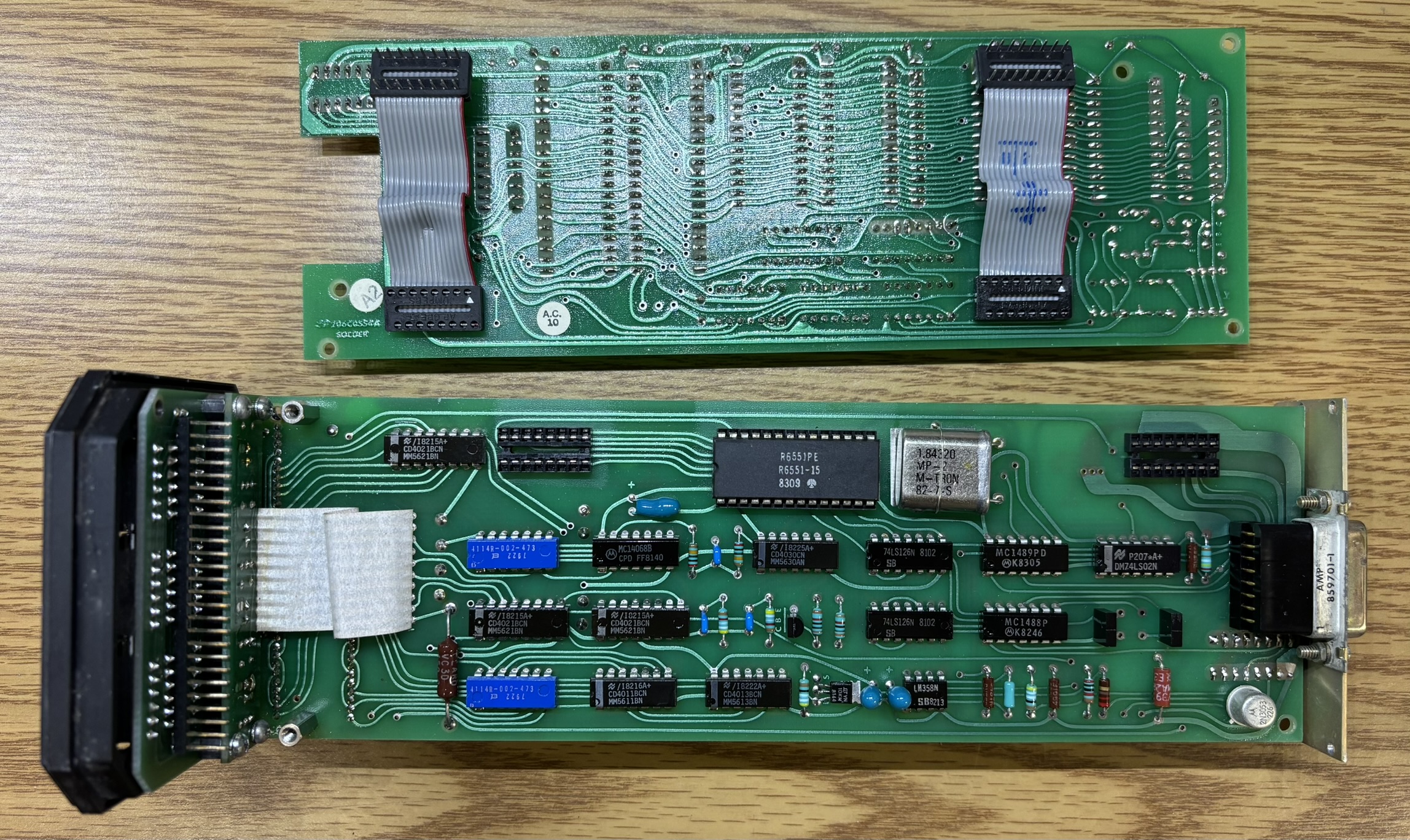 RNAV computer with cover removed