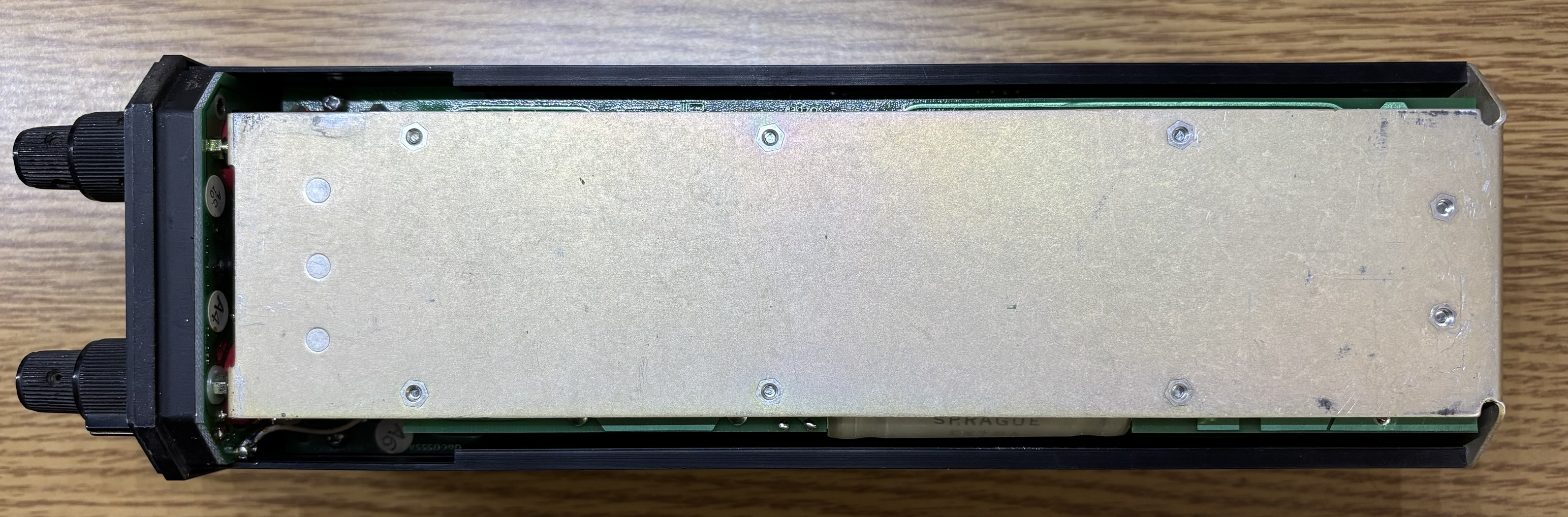 RNAV computer with cover removed