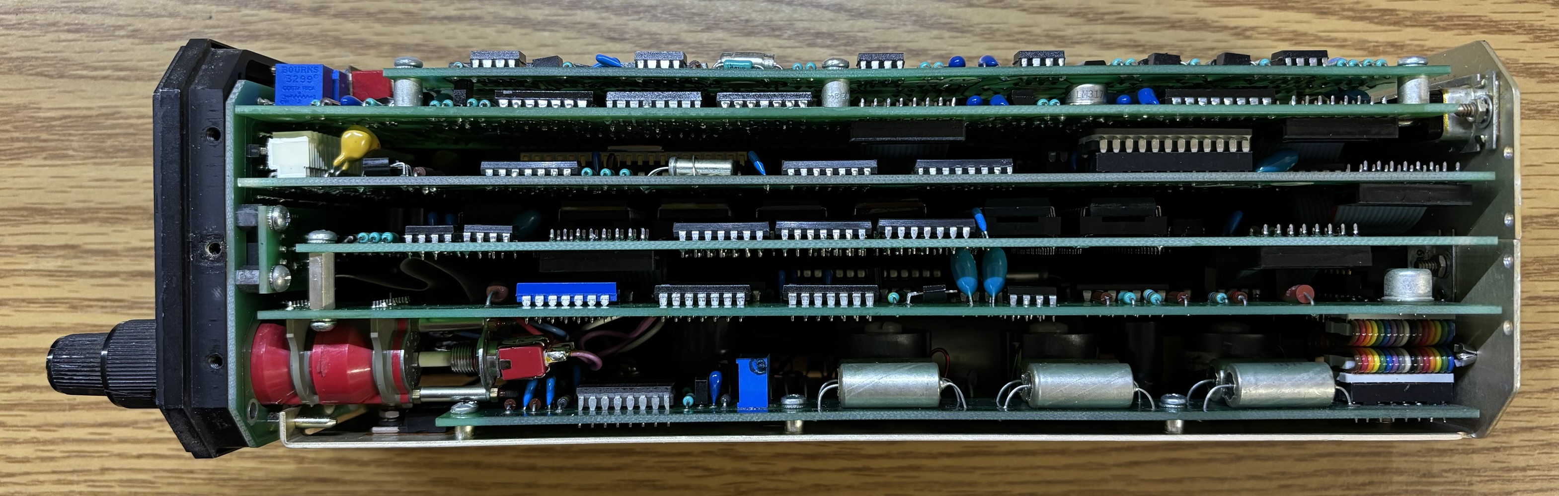 RNAV computer with cover removed