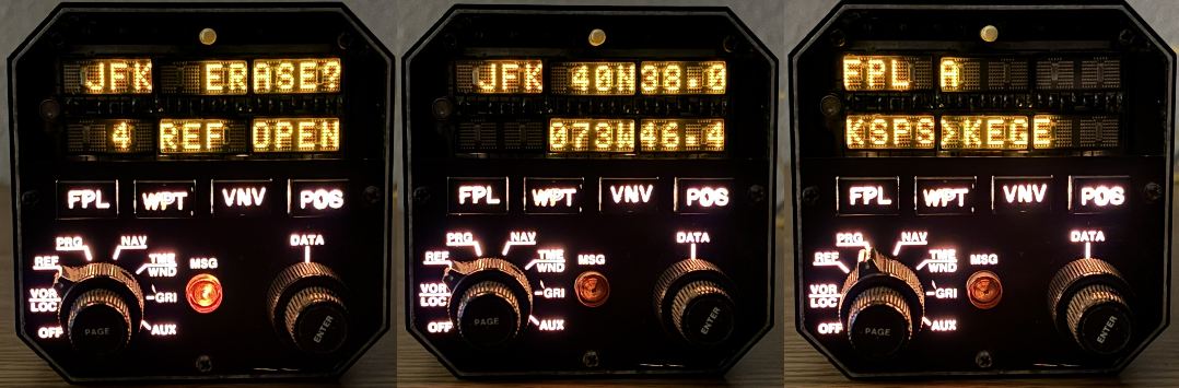 RNAV computer with cover removed