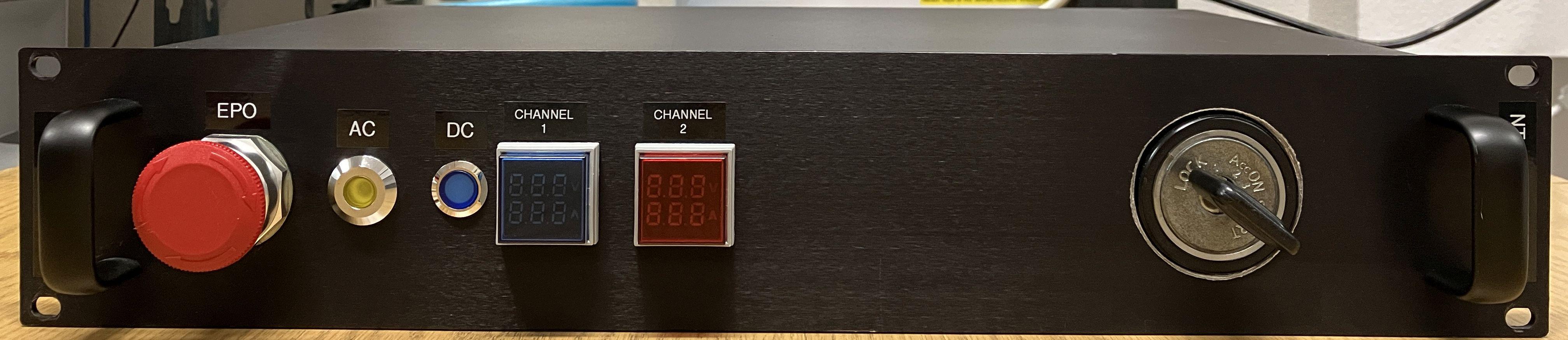 RackOPS front control panel