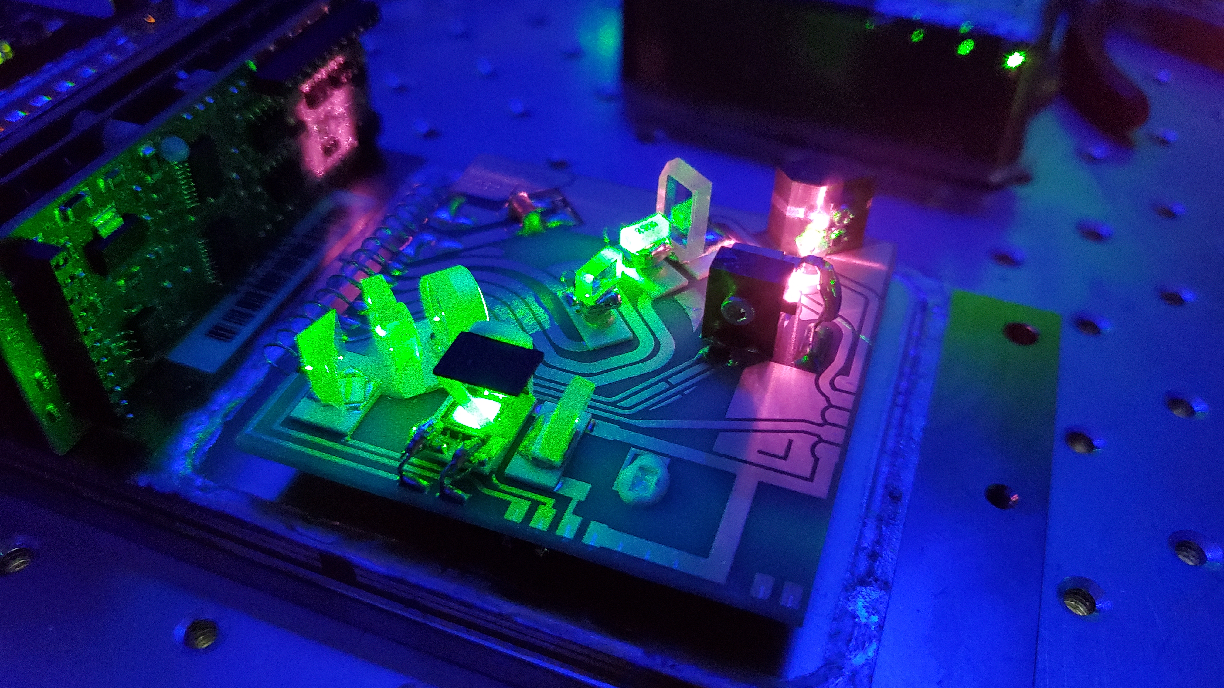 coherent sapphire 548-300 inside powered on