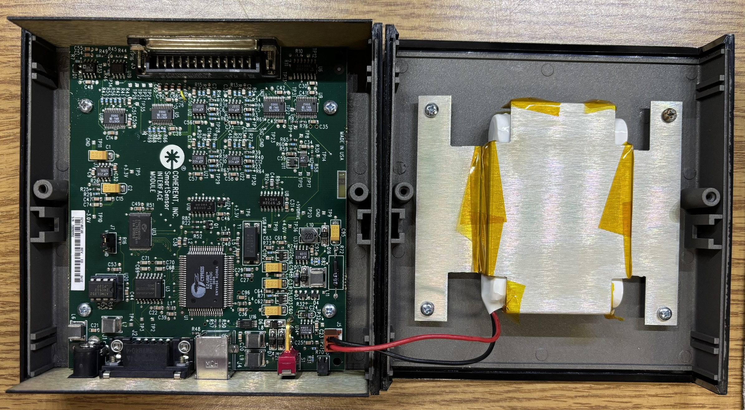 coherent smart sensor interface module